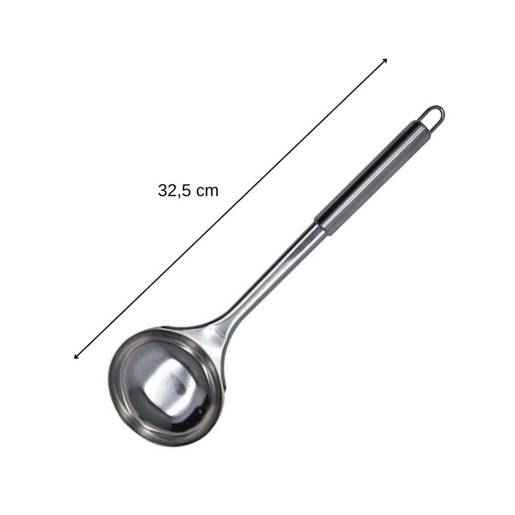 Ensemble de 2 Louches Fackelmann en inox de 32 cm Elemental