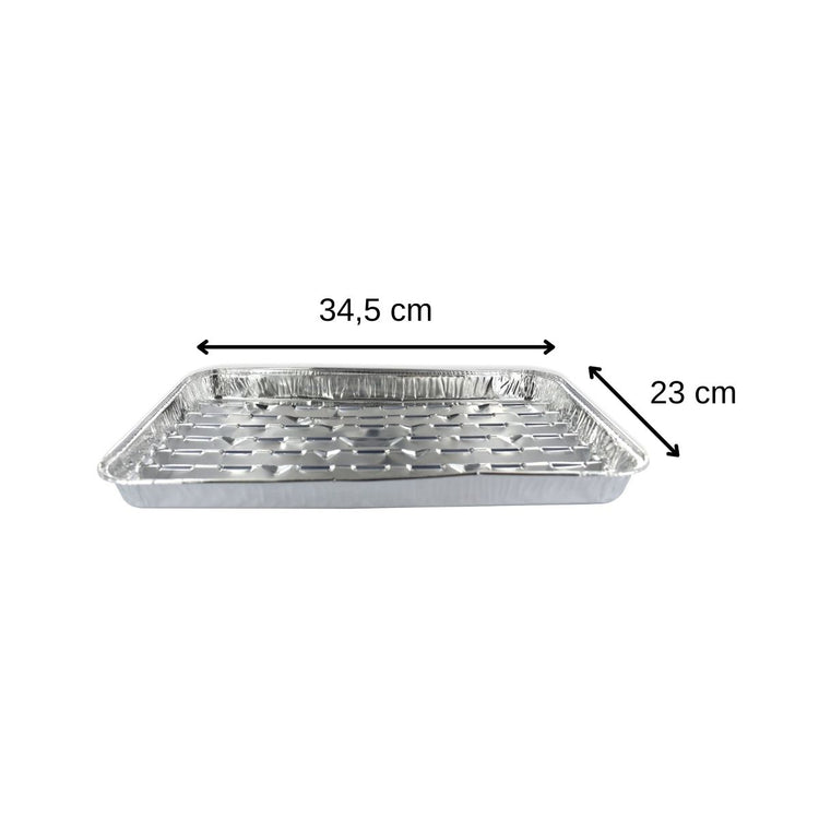 Lot de 5 barquettes en aluminium Fackelmann