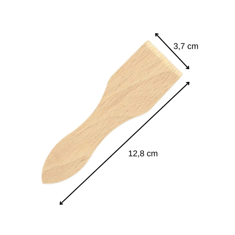 Lot de 6 spatules à raclette en bois FSC Fackelmann