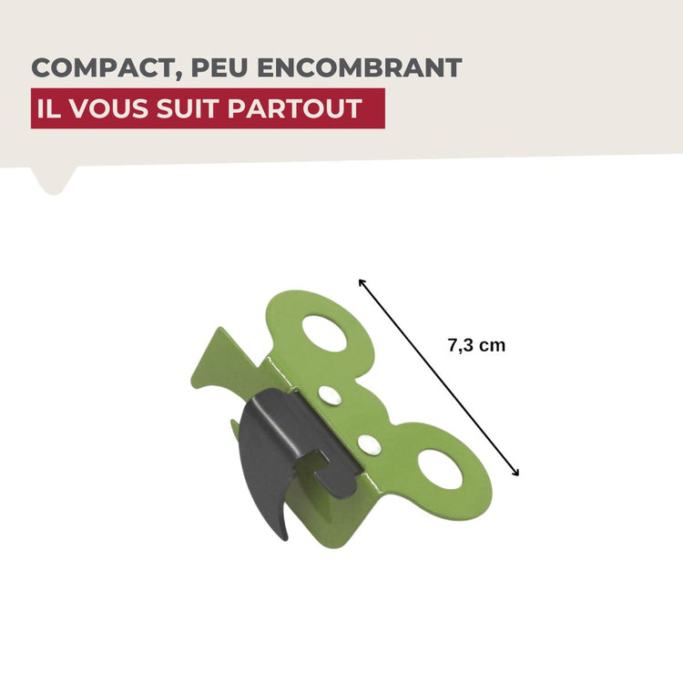 Ensemble de 3 Ouvre-boîte manuel papillon Fackelmann