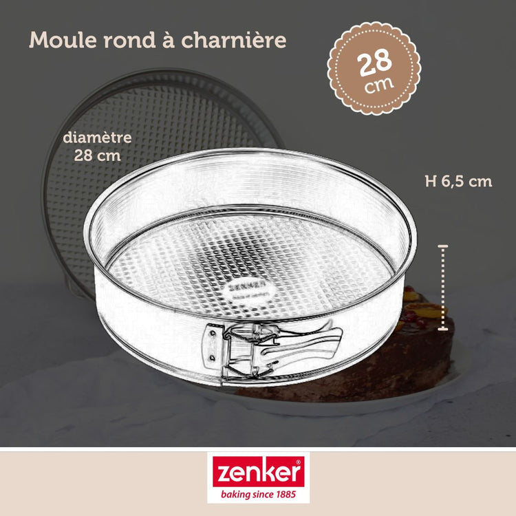 Set de 5 ustensiles de pâtisserie moule à gâteaux 2 bols spatule pâtisserie et verre doseur Zenker Silver