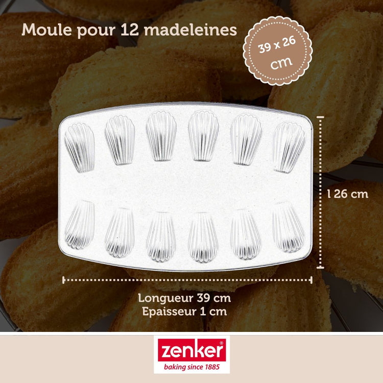 Set de 5 ustensiles de pâtisserie moule à gâteaux 2 bols spatule pâtisserie et verre doseur Spécial crountries Spécial crountries Zenker Spécial crountries