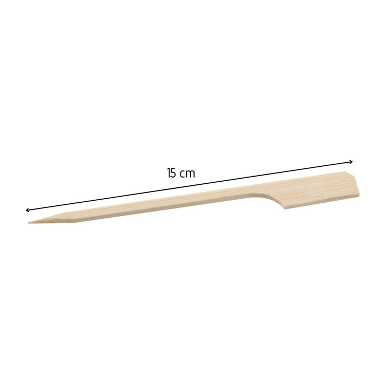 Lot de 150 piques à brochettes 15 cm en bambou FSC Fackelmann