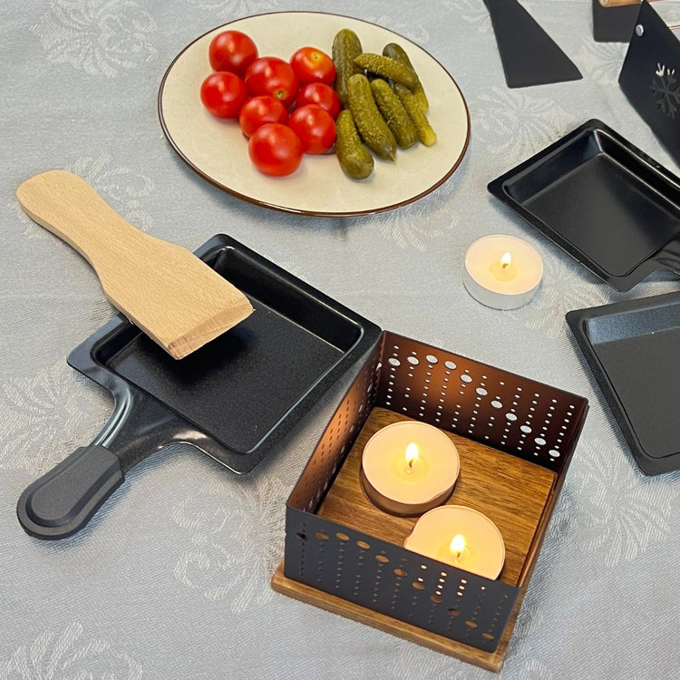 Appareil à raclette individuel à bougie Fackelmann Spécialités Culinaires