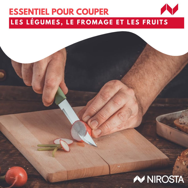 Couteau d’office universel 22,5 cm Nirosta Elemental