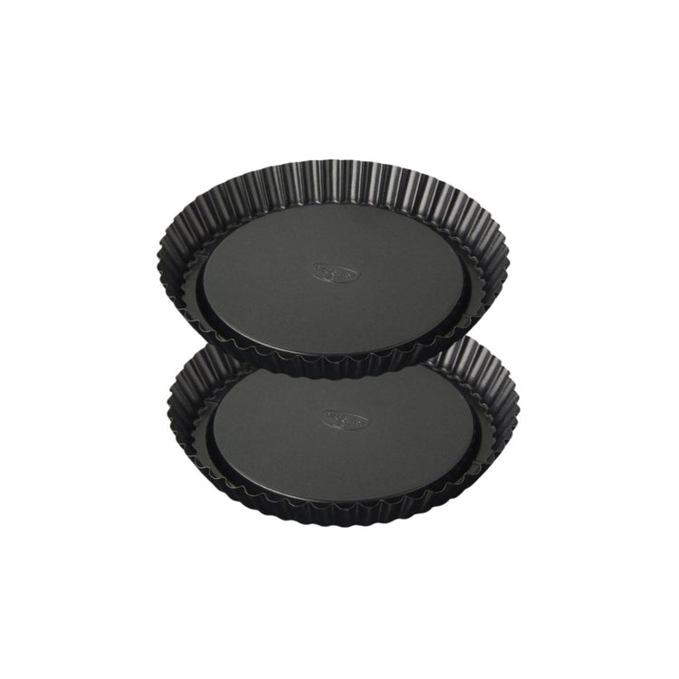 Ensemble de 2 Moules à tarte renversée 22 cm Dr.Oetker Tradition