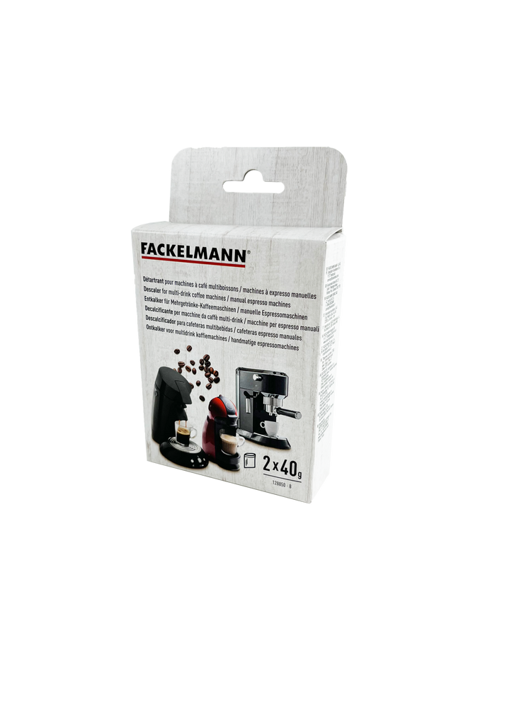 Sachets détartrants pour machines à café Fackelmann Petit Déjeuner