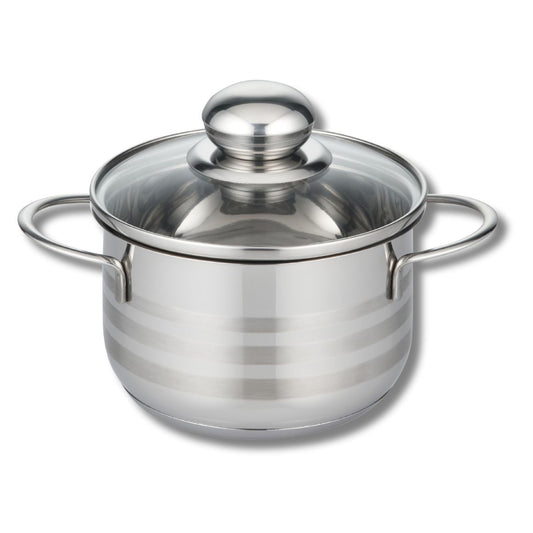 Faitout en acier inoxydable sans PFAS 14 cm Elo Brillant