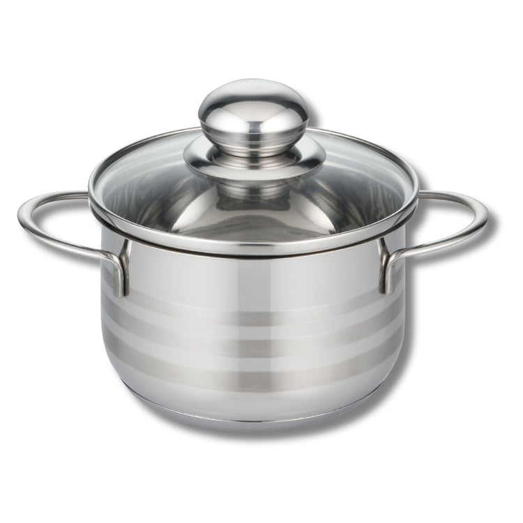 Faitout en acier inoxydable sans PFAS 14 cm Elo Brillant