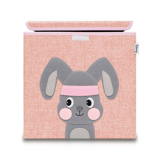 Boîte de rangement "lapin" avec couvercle, compatible avec l'étagère IKEA KALLAX Lifeney