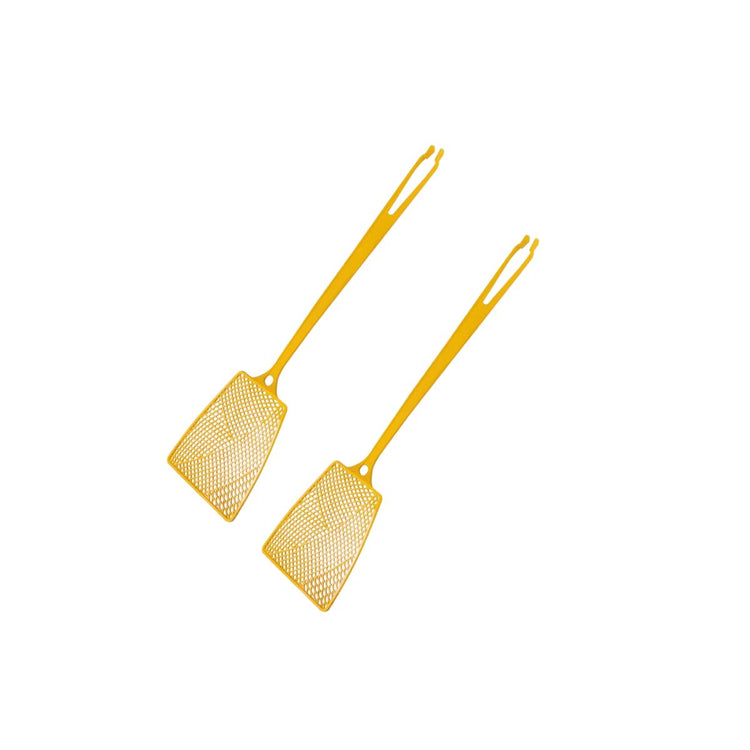 Lot de 2 tapettes à mouches 2 en 1 Fackelmann