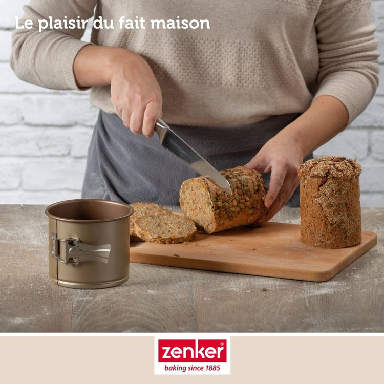 Petit moule à panettone 12 x 10 cm Zenker Mojave Gold