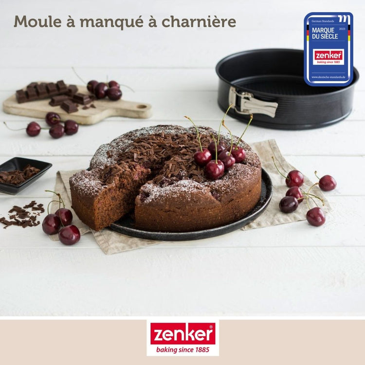 Set de 5 ustensiles de pâtisserie moule à manqué bol à mixer spatule et verre doseur Black metallic Black mettallic Zenker Black mettallic