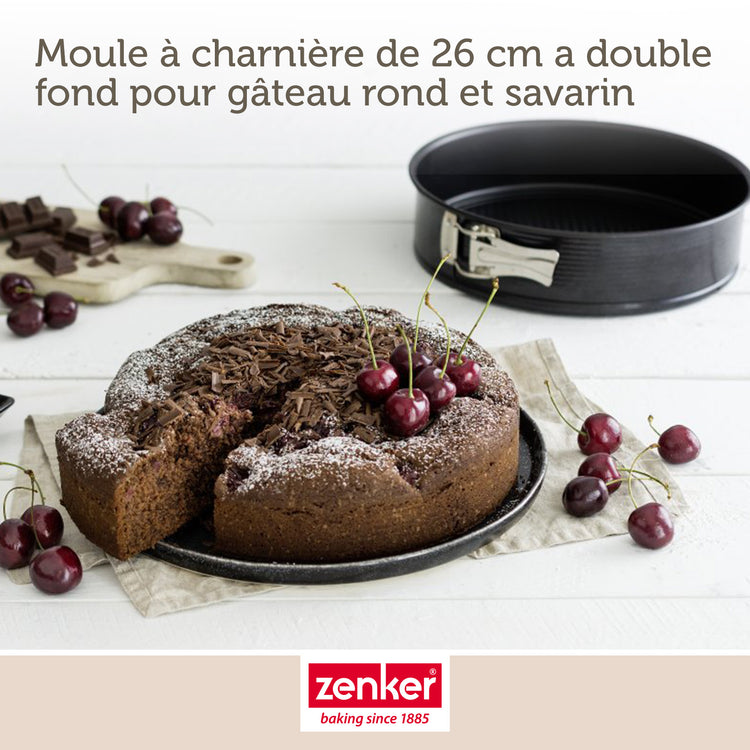 Set de 5 ustensiles de pâtisserie moule à manqué bol spatule et verre doseur Black metallic Black mettallic Zenker Black mettallic