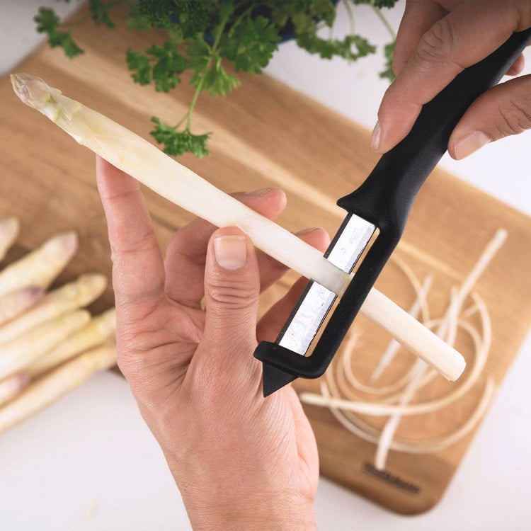 Lot de 2 éplucheurs multifonctions pour légumes 19 cm Fackelmann Basic