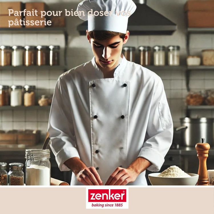 Verre doseur en plastique transparent gradué 1 litre Zenker