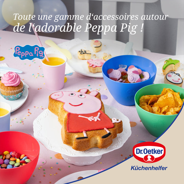 Set de 5 cuillères à mesurer Dr. Oetker Peppa Pig