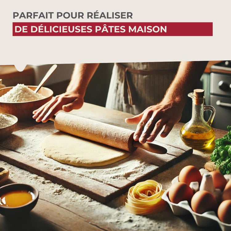Rouleau à pâtisserie en bois Fackelmann Wood Edition