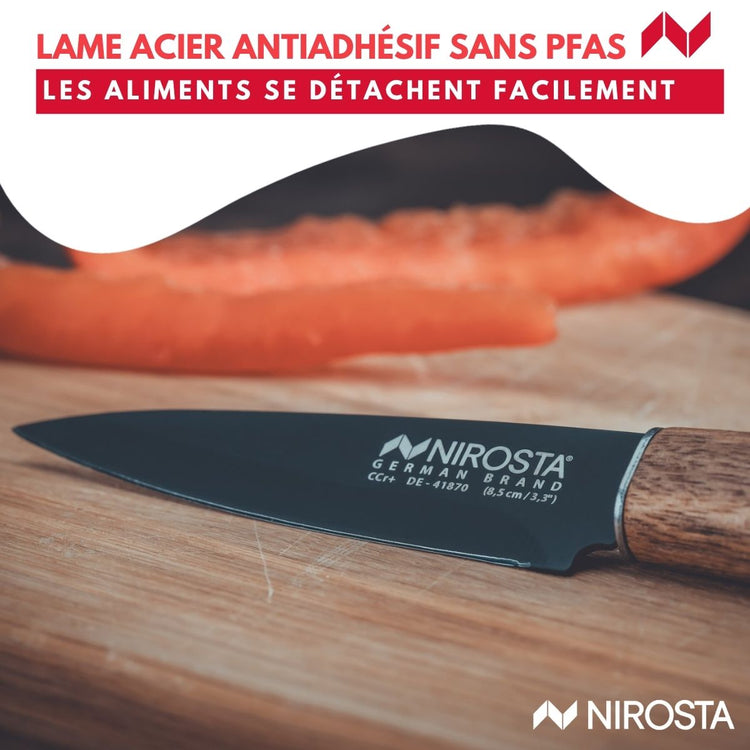 Couteau à légumes 19,5 cm Nirosta Flow