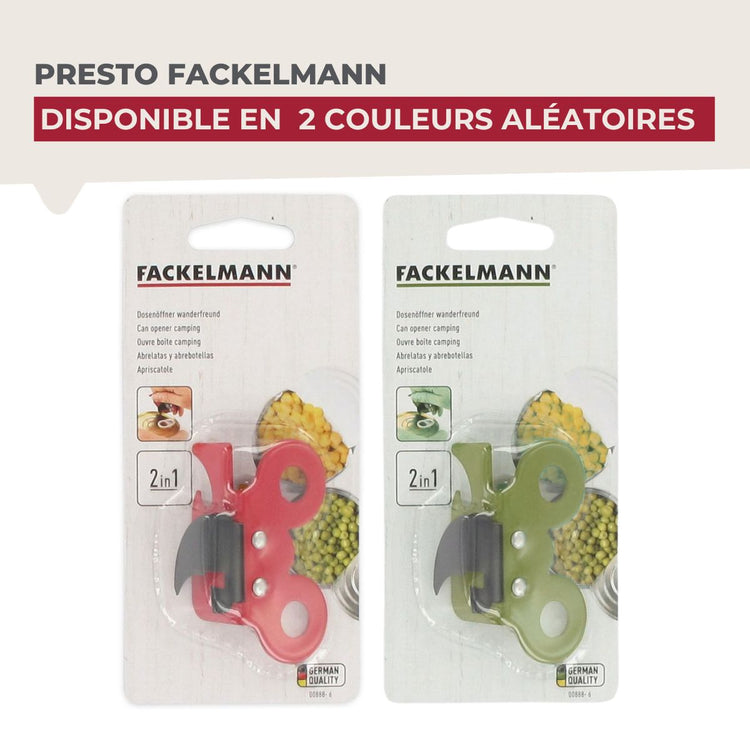 Ensemble de 3 Ouvre-boîte manuel papillon Fackelmann