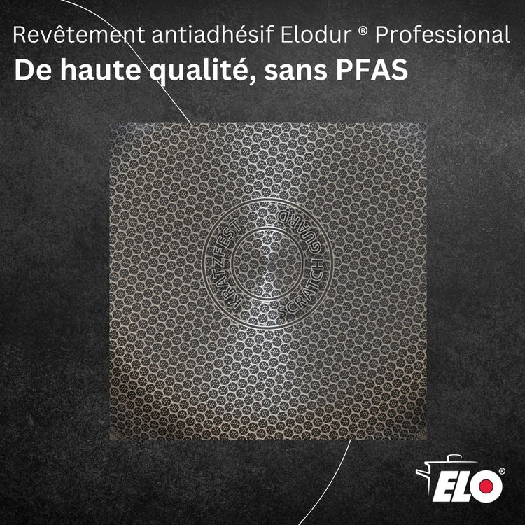 Lot Poêle 32 cm & Faitout 20 cm Elo Relief Evolution