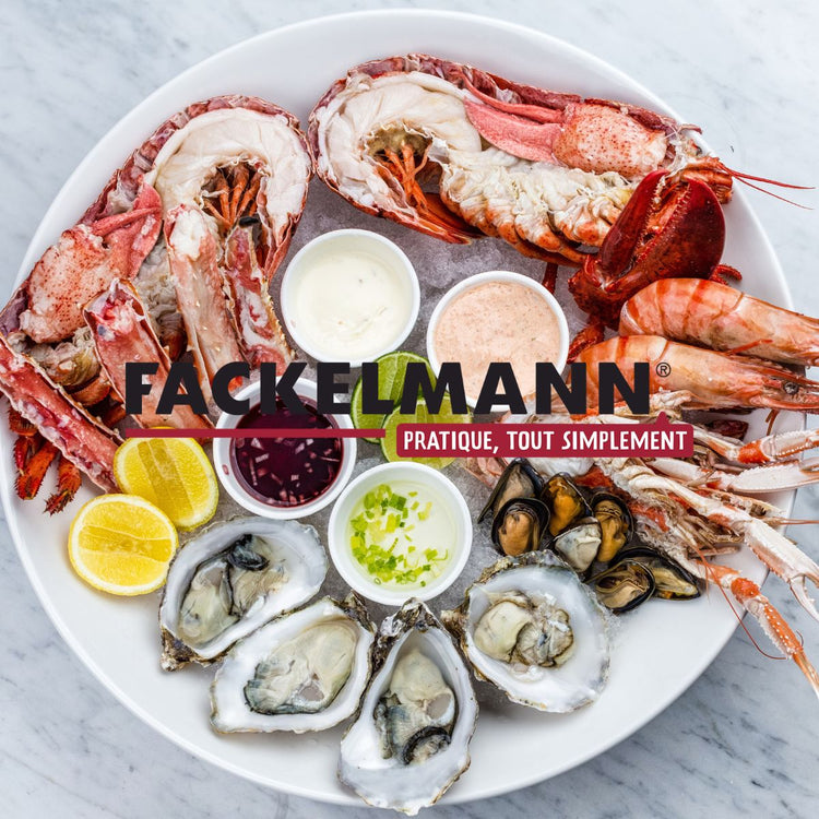 Lot de 6 fourchettes à huîtres Fackelmann