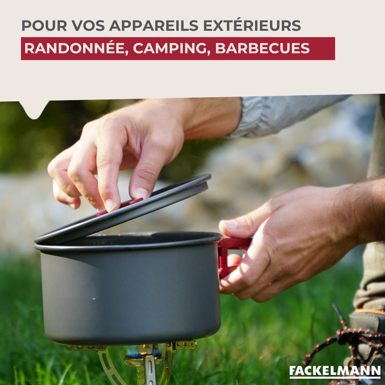 Détendeur butane avec limitateur de débit Fackelmann