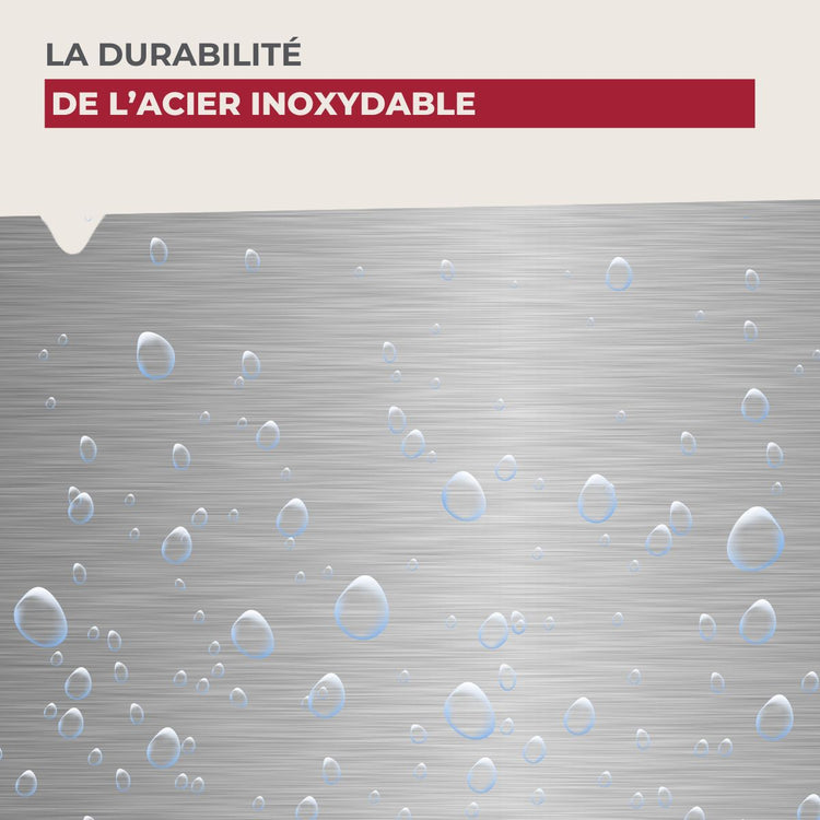Ensemble de 2 Couteaux de cuisine Santoku lame de 18 cm Nirosta Star