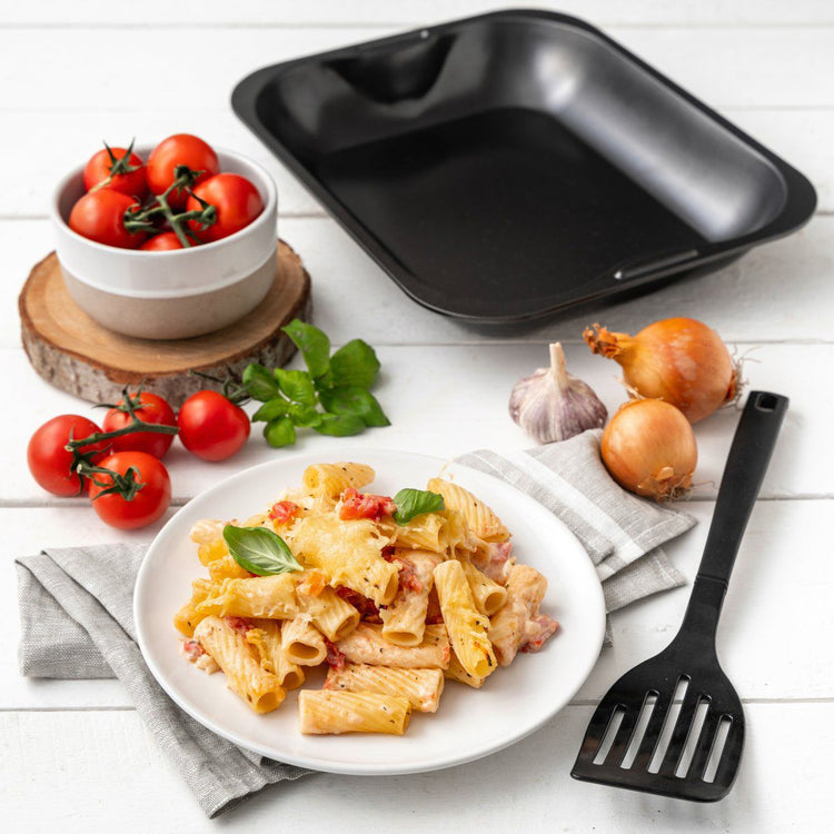 Set de 2 plats four 28/23 cm en acier avec 2 ustensiles Zenker Special cooking