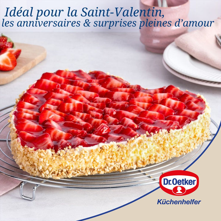 Moule à gâteau cœur Dr Oetker Tradition
