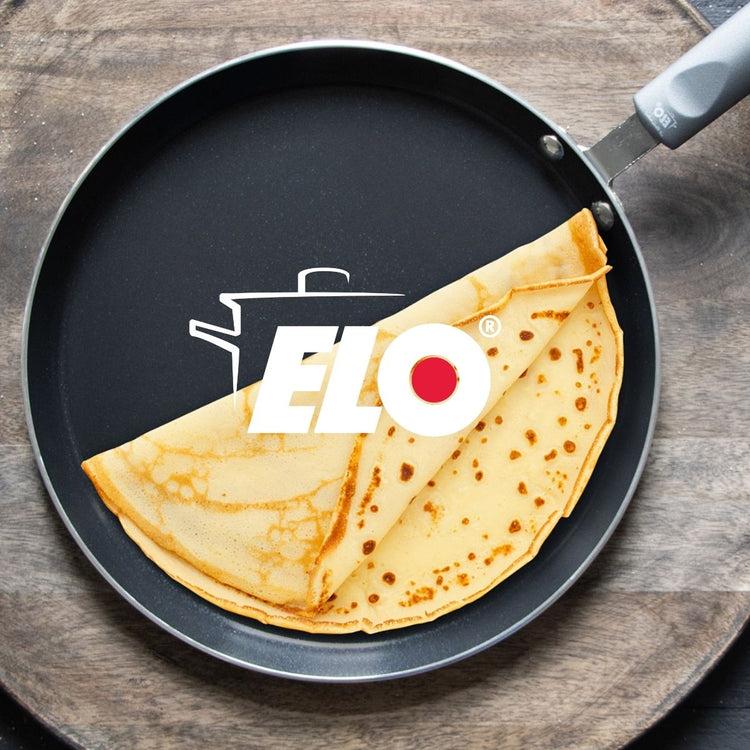 Set chandeleur crêpière 26 cm et 3 ustensiles Elo Ducato
