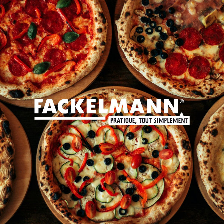 Ensemble de 3 ustensiles pour pizzas Fackelmann