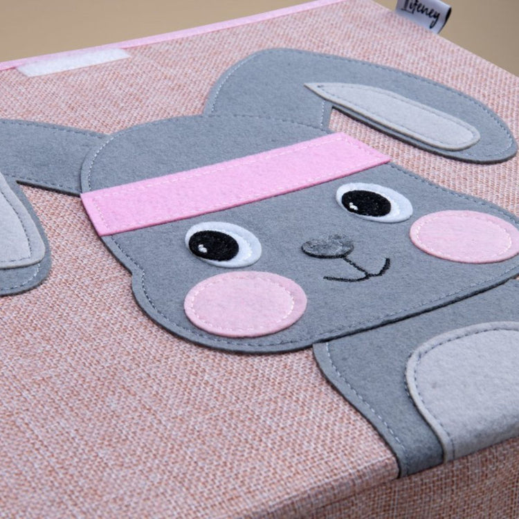 Boîte de rangement "lapin" avec couvercle, compatible avec l'étagère IKEA KALLAX Lifeney
