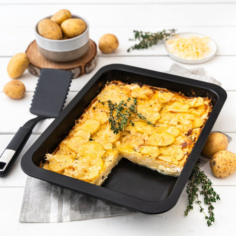 Lot de 2 plats à four rectangulaires 33 x 25 cm et 24 x 18 cm Zenker Special Cooking