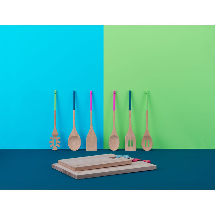 Spatule de cuisine en bois 30 cm Tasty Green