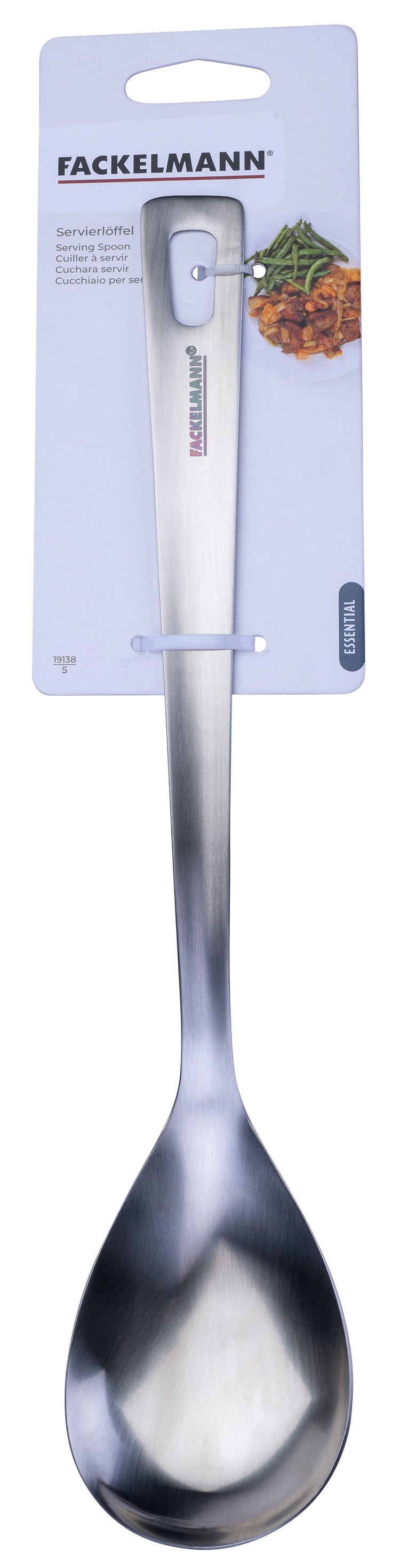 Cuillère de service inox 32 cm Fackelmann Essential