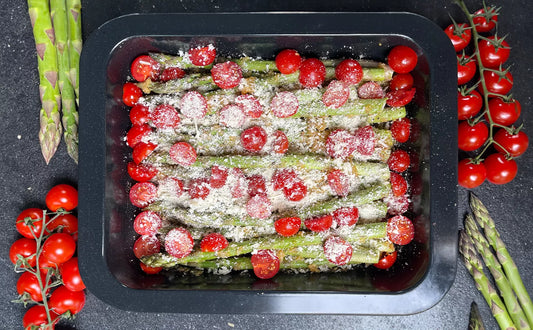 La recette des asperges Verts au Parmesan