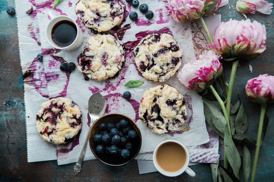 La recette des cookies à la myrtille