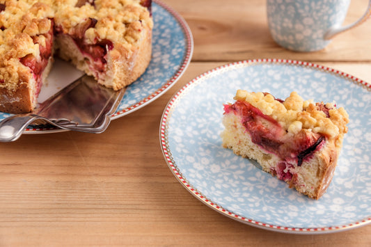 La recette du crumble aux prunes