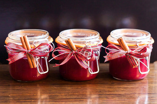 La recette de la confiture de pommes à la cannelle