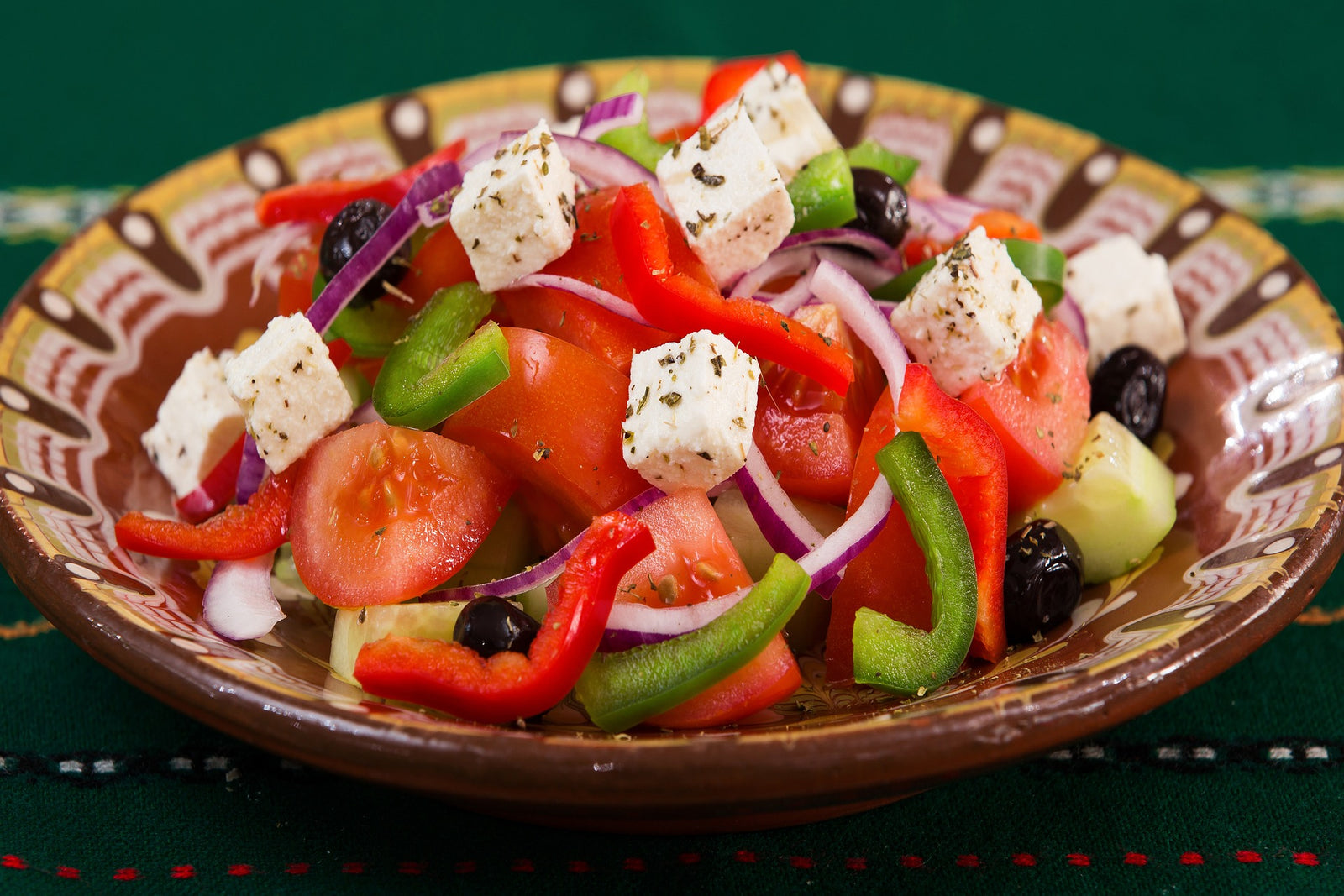 La recette de la salade grecque