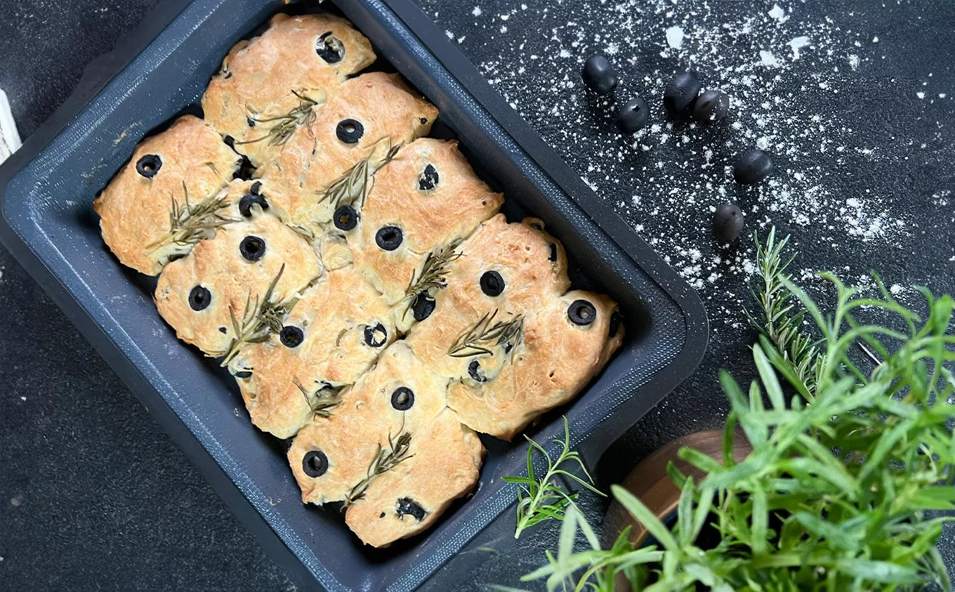 La recette du pain aux olives
