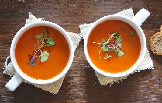 La recette de la soupe de tomates