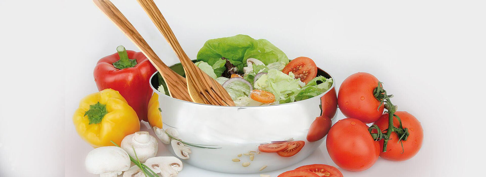 Essoreuses et ustensiles pour la préparation des salades
