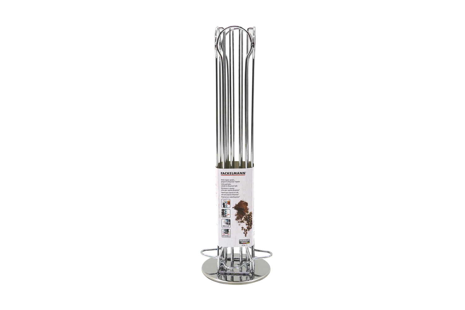 Porte capsule Nespresso rotatif Fackelmann Petit Déjeuner