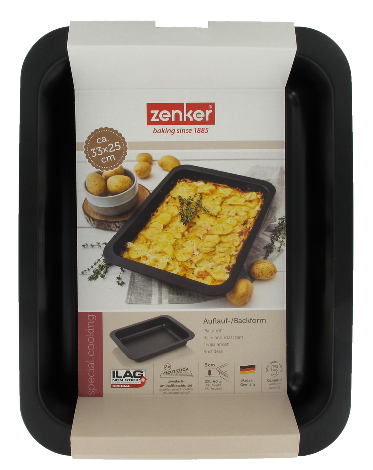 Ensemble de 2 Plats à four 33 x 25 cm Zenker Spécial Cooking