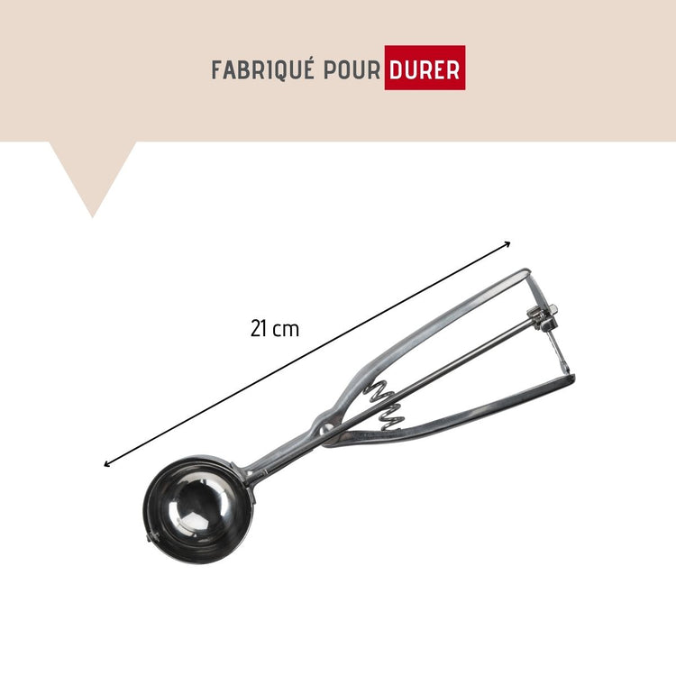 Cuillère à glace en inox FM Professional Divers
