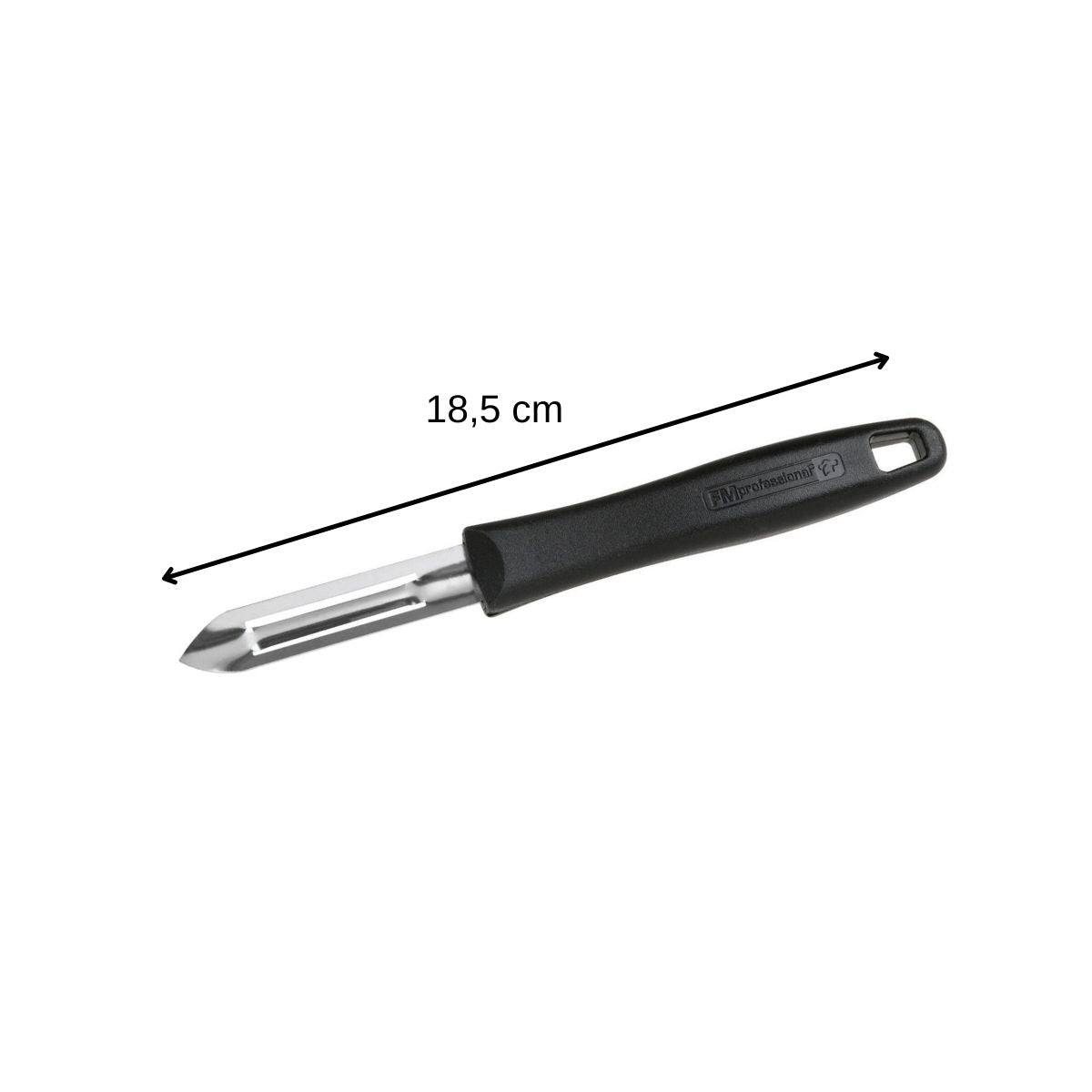 Couteau éplucheur de type économe de 18,5 cm FM Professional