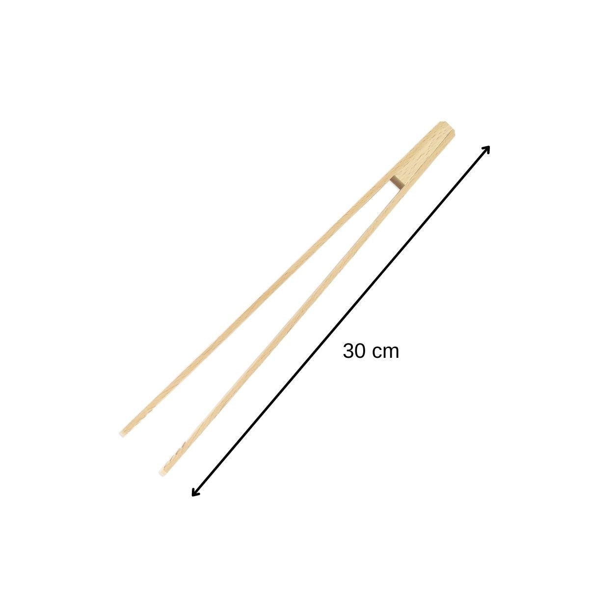 Pince de cuisine en bois 30 cm Fackelmann Wood Edition