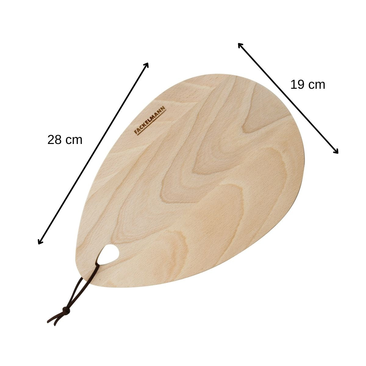 Planche à découper ovale en bois FSC Fackelmann Eco Friendly